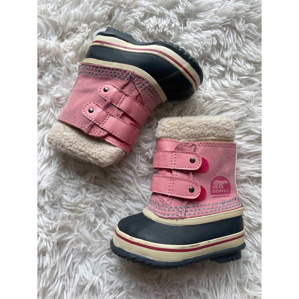 SOREL Youth 1964 Pac Strap Waterproof Winter Snow Boots
